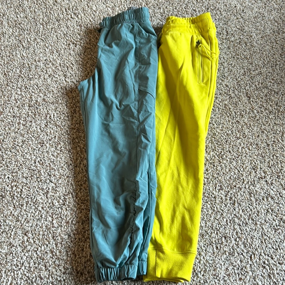 Old Navy & All In Motion Girls Joggers. Size 6x.